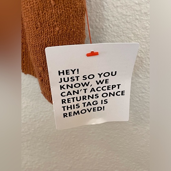 Topman NWT Men’s Knitted Textured Button Througt in Rust Shirt Size M - Picture 12 of 12